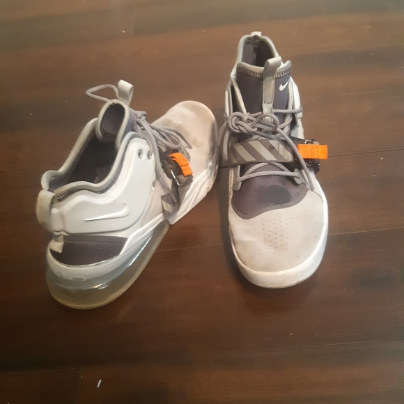 Nike Air Force 270 grey/white Size 10.5 Mens US - Picture 3 of 5